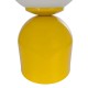 GLOBOSTAR® MAGIC 204-0131 Μοντέρνο Επιτραπέζιο Φωτιστικό Πορτατίφ με Ντουί 1 x E14 AC 220-240V IP20 - Κίτρινο & Λευκό - Μ15 x Π15 x Υ28cm GLOBOSTAR® MAGIC 204-0131 Μοντέρνο Επιτραπέζιο Φωτιστικό Πορτατίφ με Ντουί 1 x E14 AC 220-240V IP20 - Κίτρινο & Λευκό - Μ15 x Π15 x Υ28cm