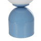 GLOBOSTAR® MAGIC 204-0133 Μοντέρνο Επιτραπέζιο Φωτιστικό Πορτατίφ με Ντουί 1 x E14 AC 220-240V IP20 - Μπλε & Λευκό - Μ15 x Π15 x Υ28cm GLOBOSTAR® MAGIC 204-0133 Μοντέρνο Επιτραπέζιο Φωτιστικό Πορτατίφ με Ντουί 1 x E14 AC 220-240V IP20 - Μπλε & Λευκό - Μ15 x Π15 x Υ28cm