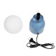 GLOBOSTAR® MAGIC 204-0133 Μοντέρνο Επιτραπέζιο Φωτιστικό Πορτατίφ με Ντουί 1 x E14 AC 220-240V IP20 - Μπλε & Λευκό - Μ15 x Π15 x Υ28cm GLOBOSTAR® MAGIC 204-0133 Μοντέρνο Επιτραπέζιο Φωτιστικό Πορτατίφ με Ντουί 1 x E14 AC 220-240V IP20 - Μπλε & Λευκό - Μ15 x Π15 x Υ28cm