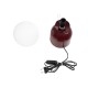 GLOBOSTAR® MAGIC 204-0135 Μοντέρνο Επιτραπέζιο Φωτιστικό Πορτατίφ με Ντουί 1 x E14 AC 220-240V IP20 - Κόκκινο & Λευκό - Μ15 x Π15 x Υ28cm GLOBOSTAR® MAGIC 204-0135 Μοντέρνο Επιτραπέζιο Φωτιστικό Πορτατίφ με Ντουί 1 x E14 AC 220-240V IP20 - Κόκκινο & Λευκό - Μ15 x Π15 x Υ28cm