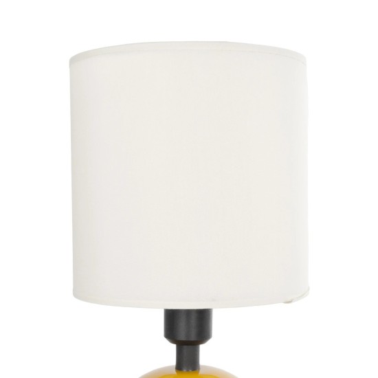 GLOBOSTAR® LOREN 204-0137 Μοντέρνο Επιτραπέζιο Φωτιστικό Πορτατίφ με Ντουί 1 x E14 AC 220-240V IP20 - Κίτρινο & Μπεζ - Μ15,5 x Π15,5 x Υ33cm GLOBOSTAR® LOREN 204-0137 Μοντέρνο Επιτραπέζιο Φωτιστικό Πορτατίφ με Ντουί 1 x E14 AC 220-240V IP20 - Κίτρινο & Μπεζ - Μ15,5 x Π15,5 x Υ33cm