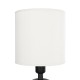 GLOBOSTAR® LOREN 204-0138 Μοντέρνο Επιτραπέζιο Φωτιστικό Πορτατίφ με Ντουί 1 x E14 AC 220-240V IP20 - Μαύρο & Εκρού - Μ15,5 x Π15,5 x Υ33cm GLOBOSTAR® LOREN 204-0138 Μοντέρνο Επιτραπέζιο Φωτιστικό Πορτατίφ με Ντουί 1 x E14 AC 220-240V IP20 - Μαύρο & Εκρού - Μ15,5 x Π15,5 x Υ33cm