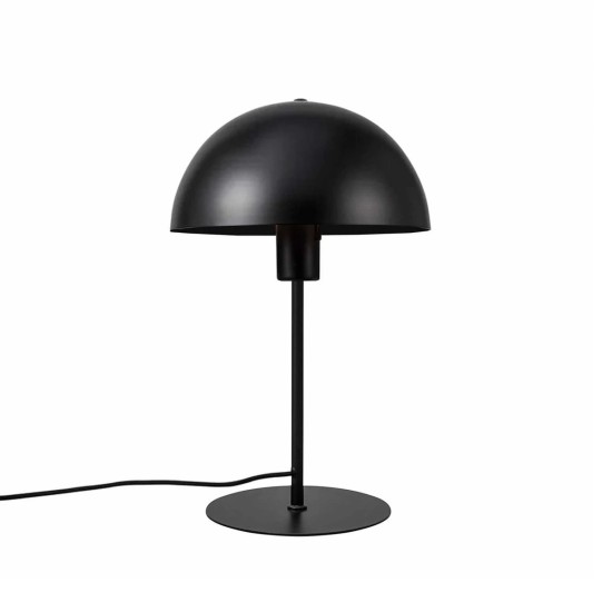 GLOBOSTAR® GASCEIO 204-0141 Μοντέρνο Επιτραπέζιο Φωτιστικό Πορτατίφ με Ντουί 1 x E27 AC 220-240V IP20 - Μαύρο - Μ25 x Π25 x Υ37m