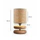 GLOBOSTAR® KLOO 204-0143 Boho Επιτραπέζιο Φωτιστικό Πορτατίφ με Ντουί 1 x E14 AC 220-240V IP20 - Καφέ & Μπεζ - Μ15 x Π15 x Υ35cm GLOBOSTAR® KLOO 204-0143 Boho Επιτραπέζιο Φωτιστικό Πορτατίφ με Ντουί 1 x E14 AC 220-240V IP20 - Καφέ & Μπεζ - Μ15 x Π15 x Υ35cm