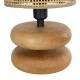 GLOBOSTAR® KLOO 204-0143 Boho Επιτραπέζιο Φωτιστικό Πορτατίφ με Ντουί 1 x E14 AC 220-240V IP20 - Καφέ & Μπεζ - Μ15 x Π15 x Υ35cm GLOBOSTAR® KLOO 204-0143 Boho Επιτραπέζιο Φωτιστικό Πορτατίφ με Ντουί 1 x E14 AC 220-240V IP20 - Καφέ & Μπεζ - Μ15 x Π15 x Υ35cm