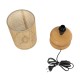 GLOBOSTAR® KLOO 204-0143 Boho Επιτραπέζιο Φωτιστικό Πορτατίφ με Ντουί 1 x E14 AC 220-240V IP20 - Καφέ & Μπεζ - Μ15 x Π15 x Υ35cm GLOBOSTAR® KLOO 204-0143 Boho Επιτραπέζιο Φωτιστικό Πορτατίφ με Ντουί 1 x E14 AC 220-240V IP20 - Καφέ & Μπεζ - Μ15 x Π15 x Υ35cm