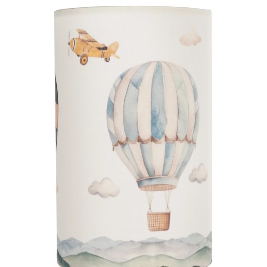 GLOBOSTAR® BALLON 204-0145 Παιδικό Επιτραπέζιο Φωτιστικό Πορτατίφ με Ντουί 1 x E14 AC 220-240V IP20 - Πολύχρωμο - Μ15 x Π15 x Υ30cm GLOBOSTAR® BALLON 204-0145 Παιδικό Επιτραπέζιο Φωτιστικό Πορτατίφ με Ντουί 1 x E14 AC 220-240V IP20 - Πολύχρωμο - Μ15 x Π15 x Υ30cm