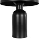 GLOBOSTAR® GASCO 204-0146 Μοντέρνο Επιτραπέζιο Φωτιστικό Πορτατίφ με Ντουί 1 x E27 AC 220-240V IP20 - Μαύρο - Μ26 x Π26 x Υ35cm