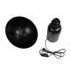 GLOBOSTAR® GASCO 204-0146 Μοντέρνο Επιτραπέζιο Φωτιστικό Πορτατίφ με Ντουί 1 x E27 AC 220-240V IP20 - Μαύρο - Μ26 x Π26 x Υ35cm
