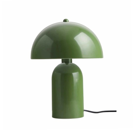 GLOBOSTAR® GASCO 204-0147 Μοντέρνο Επιτραπέζιο Φωτιστικό Πορτατίφ με Ντουί 1 x E27 AC 220-240V IP20 - Πράσινο - Μ26 x Π26 x Υ35cm