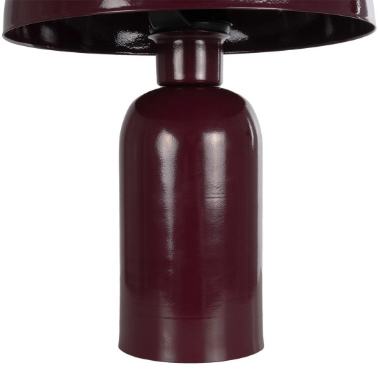 GLOBOSTAR® GASCO 204-0148 Μοντέρνο Επιτραπέζιο Φωτιστικό Πορτατίφ με Ντουί 1 x E27 AC 220-240V IP20 - Κόκκινο - Μ26 x Π26 x Υ35cm GLOBOSTAR® GASCO 204-0148 Μοντέρνο Επιτραπέζιο Φωτιστικό Πορτατίφ με Ντουί 1 x E27 AC 220-240V IP20 - Κόκκινο - Μ26 x Π26 x Υ35cm