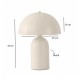 GLOBOSTAR® GASCO 204-0149 Μοντέρνο Επιτραπέζιο Φωτιστικό Πορτατίφ με Ντουί 1 x E27 AC 220-240V IP20 - Μπεζ - Μ26 x Π26 x Υ35cm GLOBOSTAR® GASCO 204-0149 Μοντέρνο Επιτραπέζιο Φωτιστικό Πορτατίφ με Ντουί 1 x E27 AC 220-240V IP20 - Μπεζ - Μ26 x Π26 x Υ35cm