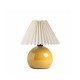 GLOBOSTAR® LISBON 204-0155 Μοντέρνο Επιτραπέζιο Φωτιστικό Πορτατίφ με Ντουί 1 x E27 AC 220-240V IP20 - Κίτρινο & Μπεζ - Μ24 x Π24 x Υ28cm GLOBOSTAR® LISBON 204-0155 Μοντέρνο Επιτραπέζιο Φωτιστικό Πορτατίφ με Ντουί 1 x E27 AC 220-240V IP20 - Κίτρινο & Μπεζ - Μ24 x Π24 x Υ28cm