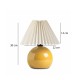 GLOBOSTAR® LISBON 204-0155 Μοντέρνο Επιτραπέζιο Φωτιστικό Πορτατίφ με Ντουί 1 x E27 AC 220-240V IP20 - Κίτρινο & Μπεζ - Μ24 x Π24 x Υ28cm GLOBOSTAR® LISBON 204-0155 Μοντέρνο Επιτραπέζιο Φωτιστικό Πορτατίφ με Ντουί 1 x E27 AC 220-240V IP20 - Κίτρινο & Μπεζ - Μ24 x Π24 x Υ28cm
