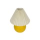 GLOBOSTAR® LISBON 204-0155 Μοντέρνο Επιτραπέζιο Φωτιστικό Πορτατίφ με Ντουί 1 x E27 AC 220-240V IP20 - Κίτρινο & Μπεζ - Μ24 x Π24 x Υ28cm GLOBOSTAR® LISBON 204-0155 Μοντέρνο Επιτραπέζιο Φωτιστικό Πορτατίφ με Ντουί 1 x E27 AC 220-240V IP20 - Κίτρινο & Μπεζ - Μ24 x Π24 x Υ28cm