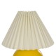 GLOBOSTAR® LISBON 204-0155 Μοντέρνο Επιτραπέζιο Φωτιστικό Πορτατίφ με Ντουί 1 x E27 AC 220-240V IP20 - Κίτρινο & Μπεζ - Μ24 x Π24 x Υ28cm GLOBOSTAR® LISBON 204-0155 Μοντέρνο Επιτραπέζιο Φωτιστικό Πορτατίφ με Ντουί 1 x E27 AC 220-240V IP20 - Κίτρινο & Μπεζ - Μ24 x Π24 x Υ28cm