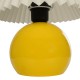 GLOBOSTAR® LISBON 204-0155 Μοντέρνο Επιτραπέζιο Φωτιστικό Πορτατίφ με Ντουί 1 x E27 AC 220-240V IP20 - Κίτρινο & Μπεζ - Μ24 x Π24 x Υ28cm GLOBOSTAR® LISBON 204-0155 Μοντέρνο Επιτραπέζιο Φωτιστικό Πορτατίφ με Ντουί 1 x E27 AC 220-240V IP20 - Κίτρινο & Μπεζ - Μ24 x Π24 x Υ28cm
