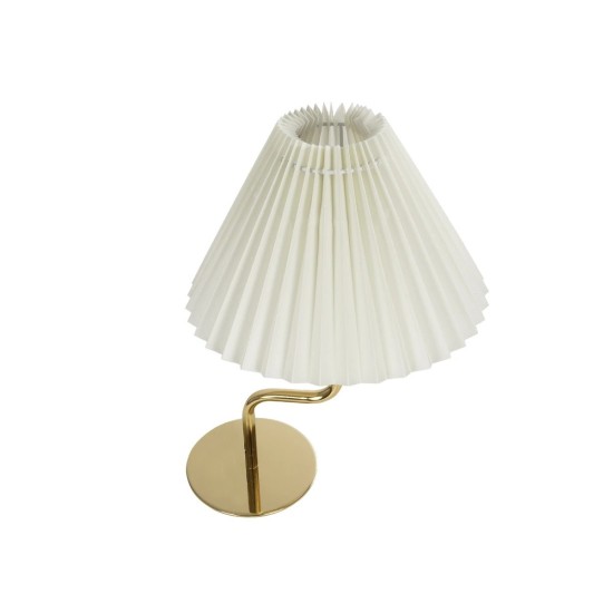 GLOBOSTAR® LIVL 204-0169 Μοντέρνο Επιτραπέζιο Φωτιστικό Πορτατίφ με Ντουί 1 x E27 AC 220-240V IP20 - Χρυσό & Μπεζ - Μ22 x Π22 x Υ34cm GLOBOSTAR® LIVL 204-0169 Μοντέρνο Επιτραπέζιο Φωτιστικό Πορτατίφ με Ντουί 1 x E27 AC 220-240V IP20 - Χρυσό & Μπεζ - Μ22 x Π22 x Υ34cm