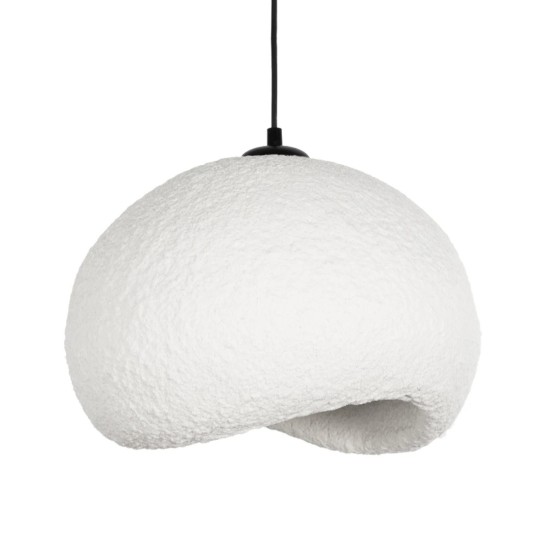 GLOBOSTAR® STONE 204-0176 Μοντέρνο Κρεμαστό Φωτιστικό Οροφής με Ντουί 1 x E27 AC 220-240V IP20 - Λευκό - Μ31.5 x Π35 x Υ26cm GLOBOSTAR® STONE 204-0176 Μοντέρνο Κρεμαστό Φωτιστικό Οροφής με Ντουί 1 x E27 AC 220-240V IP20 - Λευκό - Μ31.5 x Π35 x Υ26cm