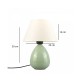 GLOBOSTAR® CESTA 204-0182 Μοντέρνο Επιτραπέζιο Φωτιστικό Πορτατίφ με Ντουί 1 x E27 AC 220-240V IP20 - Λαδί & Μπεζ - Μ22 x Π22 x Υ30cm GLOBOSTAR® CESTA 204-0182 Μοντέρνο Επιτραπέζιο Φωτιστικό Πορτατίφ με Ντουί 1 x E27 AC 220-240V IP20 - Λαδί & Μπεζ - Μ22 x Π22 x Υ30cm