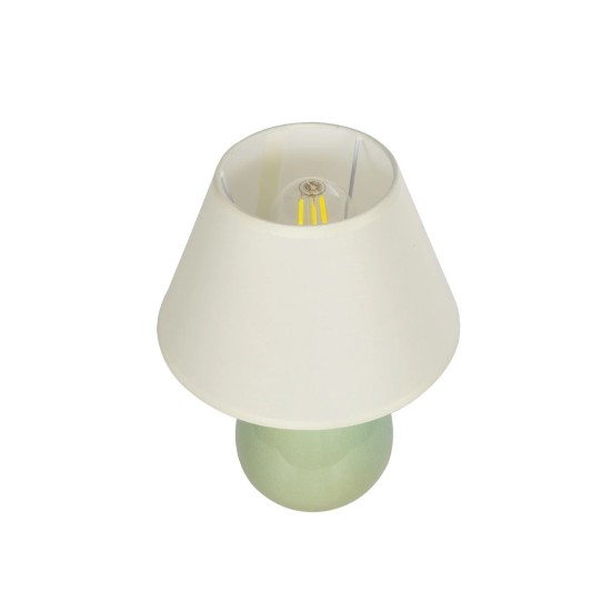GLOBOSTAR® CESTA 204-0182 Μοντέρνο Επιτραπέζιο Φωτιστικό Πορτατίφ με Ντουί 1 x E27 AC 220-240V IP20 - Λαδί & Μπεζ - Μ22 x Π22 x Υ30cm GLOBOSTAR® CESTA 204-0182 Μοντέρνο Επιτραπέζιο Φωτιστικό Πορτατίφ με Ντουί 1 x E27 AC 220-240V IP20 - Λαδί & Μπεζ - Μ22 x Π22 x Υ30cm