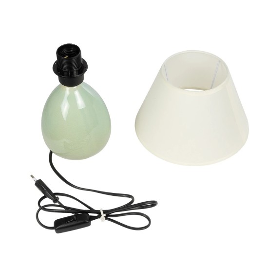 GLOBOSTAR® CESTA 204-0182 Μοντέρνο Επιτραπέζιο Φωτιστικό Πορτατίφ με Ντουί 1 x E27 AC 220-240V IP20 - Λαδί & Μπεζ - Μ22 x Π22 x Υ30cm GLOBOSTAR® CESTA 204-0182 Μοντέρνο Επιτραπέζιο Φωτιστικό Πορτατίφ με Ντουί 1 x E27 AC 220-240V IP20 - Λαδί & Μπεζ - Μ22 x Π22 x Υ30cm