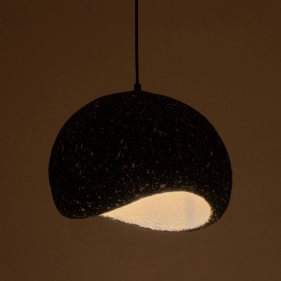 GLOBOSTAR® STONE 204-0194 Μοντέρνο Κρεμαστό Φωτιστικό Οροφής με Ντουί 1 x E27 AC 220-240V IP20 - Μαύρο - Μ35 x Π31 x Υ26cm GLOBOSTAR® STONE 204-0194 Μοντέρνο Κρεμαστό Φωτιστικό Οροφής με Ντουί 1 x E27 AC 220-240V IP20 - Μαύρο - Μ35 x Π31 x Υ26cm
