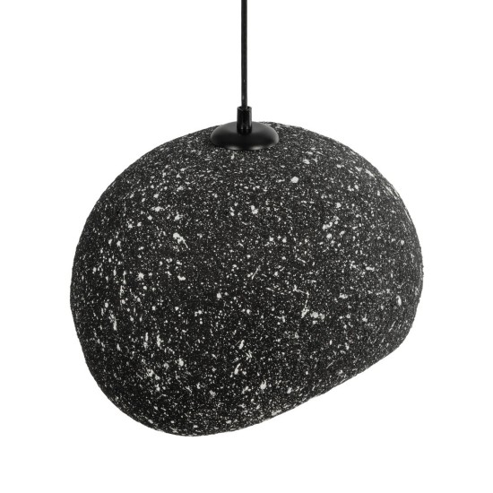 GLOBOSTAR® STONE 204-0194 Μοντέρνο Κρεμαστό Φωτιστικό Οροφής με Ντουί 1 x E27 AC 220-240V IP20 - Μαύρο - Μ35 x Π31 x Υ26cm GLOBOSTAR® STONE 204-0194 Μοντέρνο Κρεμαστό Φωτιστικό Οροφής με Ντουί 1 x E27 AC 220-240V IP20 - Μαύρο - Μ35 x Π31 x Υ26cm