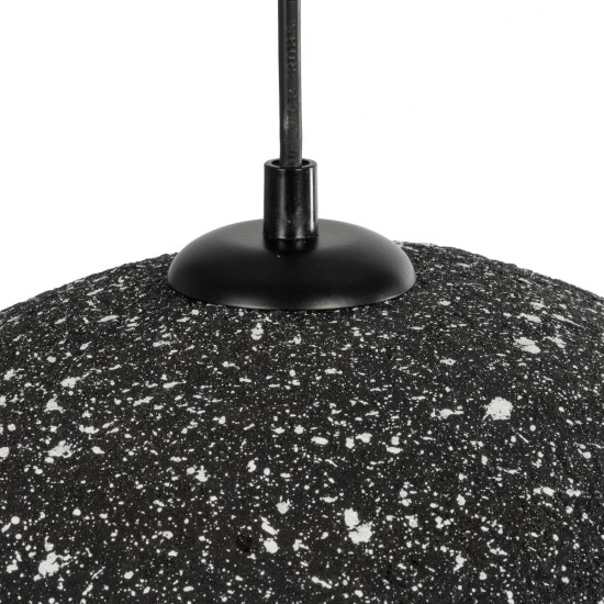 GLOBOSTAR® STONE 204-0194 Μοντέρνο Κρεμαστό Φωτιστικό Οροφής με Ντουί 1 x E27 AC 220-240V IP20 - Μαύρο - Μ35 x Π31 x Υ26cm GLOBOSTAR® STONE 204-0194 Μοντέρνο Κρεμαστό Φωτιστικό Οροφής με Ντουί 1 x E27 AC 220-240V IP20 - Μαύρο - Μ35 x Π31 x Υ26cm