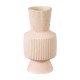GloboStar® Artificial Garden CAPRI 20468 Πήλινο Κεραμικό Κασπώ Γλάστρα - Flower Pot Απαλό Μπεζ Φ7.5cm x Υ20cm GloboStar® Artificial Garden CAPRI 20468 Πήλινο Κεραμικό Κασπώ Γλάστρα - Flower Pot Απαλό Μπεζ Φ7.5cm x Υ20cm