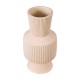 GloboStar® Artificial Garden CAPRI 20468 Πήλινο Κεραμικό Κασπώ Γλάστρα - Flower Pot Απαλό Μπεζ Φ7.5cm x Υ20cm GloboStar® Artificial Garden CAPRI 20468 Πήλινο Κεραμικό Κασπώ Γλάστρα - Flower Pot Απαλό Μπεζ Φ7.5cm x Υ20cm