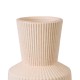 GloboStar® Artificial Garden CAPRI 20468 Πήλινο Κεραμικό Κασπώ Γλάστρα - Flower Pot Απαλό Μπεζ Φ7.5cm x Υ20cm GloboStar® Artificial Garden CAPRI 20468 Πήλινο Κεραμικό Κασπώ Γλάστρα - Flower Pot Απαλό Μπεζ Φ7.5cm x Υ20cm