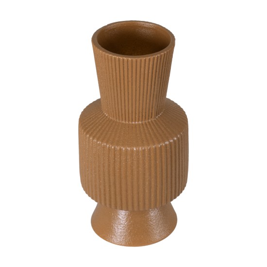 GloboStar® Artificial Garden AMALFI 20469 Πήλινο Κεραμικό Κασπώ Γλάστρα - Flower Pot Κεραμιδί Φ7.5cm x Υ20cm GloboStar® Artificial Garden AMALFI 20469 Πήλινο Κεραμικό Κασπώ Γλάστρα - Flower Pot Κεραμιδί Φ7.5cm x Υ20cm