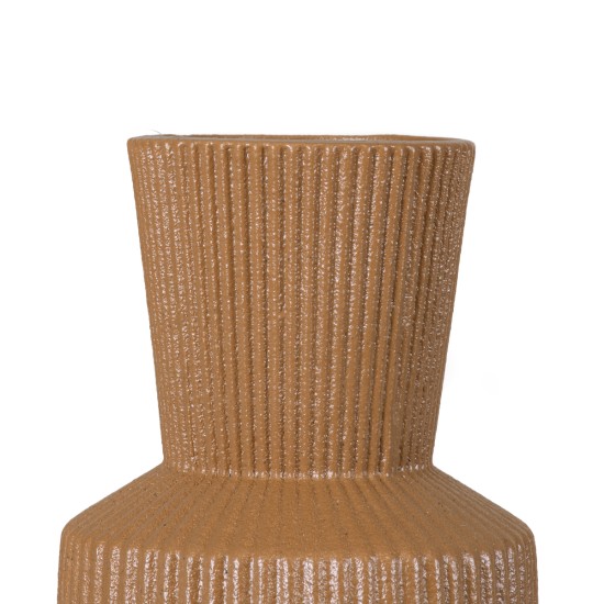 GloboStar® Artificial Garden AMALFI 20469 Πήλινο Κεραμικό Κασπώ Γλάστρα - Flower Pot Κεραμιδί Φ7.5cm x Υ20cm GloboStar® Artificial Garden AMALFI 20469 Πήλινο Κεραμικό Κασπώ Γλάστρα - Flower Pot Κεραμιδί Φ7.5cm x Υ20cm