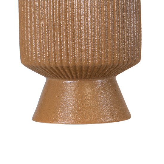 GloboStar® Artificial Garden AMALFI 20469 Πήλινο Κεραμικό Κασπώ Γλάστρα - Flower Pot Κεραμιδί Φ7.5cm x Υ20cm GloboStar® Artificial Garden AMALFI 20469 Πήλινο Κεραμικό Κασπώ Γλάστρα - Flower Pot Κεραμιδί Φ7.5cm x Υ20cm