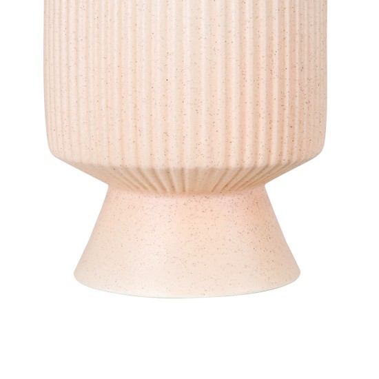 GloboStar® Artificial Garden CAPRI 20470 Πήλινο Κεραμικό Κασπώ Γλάστρα - Flower Pot Απαλό Μπεζ Φ9.5cm x Υ25cm GloboStar® Artificial Garden CAPRI 20470 Πήλινο Κεραμικό Κασπώ Γλάστρα - Flower Pot Απαλό Μπεζ Φ9.5cm x Υ25cm