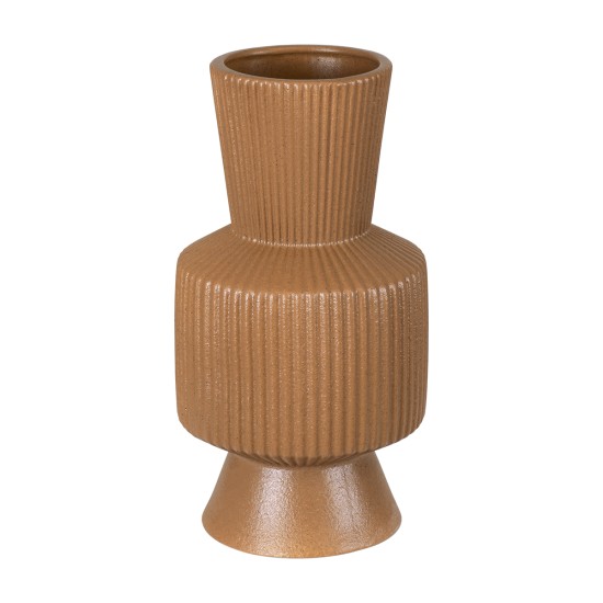 GloboStar® Artificial Garden AMALFI 20471 Πήλινο Κεραμικό Κασπώ Γλάστρα - Flower Pot Κεραμιδί Φ9.5cm x Υ25cm GloboStar® Artificial Garden AMALFI 20471 Πήλινο Κεραμικό Κασπώ Γλάστρα - Flower Pot Κεραμιδί Φ9.5cm x Υ25cm