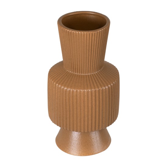 GloboStar® Artificial Garden AMALFI 20471 Πήλινο Κεραμικό Κασπώ Γλάστρα - Flower Pot Κεραμιδί Φ9.5cm x Υ25cm GloboStar® Artificial Garden AMALFI 20471 Πήλινο Κεραμικό Κασπώ Γλάστρα - Flower Pot Κεραμιδί Φ9.5cm x Υ25cm