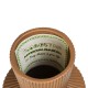 GloboStar® Artificial Garden AMALFI 20471 Πήλινο Κεραμικό Κασπώ Γλάστρα - Flower Pot Κεραμιδί Φ9.5cm x Υ25cm GloboStar® Artificial Garden AMALFI 20471 Πήλινο Κεραμικό Κασπώ Γλάστρα - Flower Pot Κεραμιδί Φ9.5cm x Υ25cm