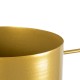 GloboStar® Artificial Garden TILOS 20486 Κρεμαστό Μεταλλικό Κασπώ Γλάστρα - Flower Pot Χρυσό Φ35cm x Υ15cm GloboStar® Artificial Garden TILOS 20486 Κρεμαστό Μεταλλικό Κασπώ Γλάστρα - Flower Pot Χρυσό Φ35cm x Υ15cm