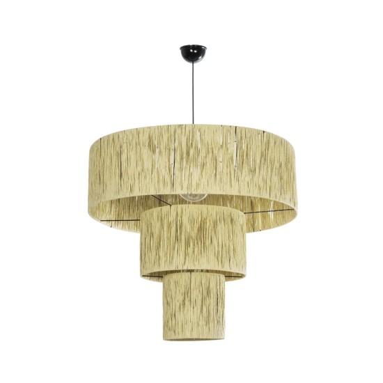 GLOBOSTAR® COROIN 205-0035 Boho Κρεμαστό Φωτιστικό Οροφής με Ντουί 1 x E27 AC 220-240V IP20 - Μπεζ - M70 x Π70 x Υ64cm GLOBOSTAR® COROIN 205-0035 Boho Κρεμαστό Φωτιστικό Οροφής με Ντουί 1 x E27 AC 220-240V IP20 - Μπεζ - M70 x Π70 x Υ64cm