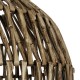 GLOBOSTAR® ARANCIA 205-0047 Boho Κρεμαστό Φωτιστικό Οροφής με Ντουί 1 x E27 AC 220-240V IP20 - Μπεζ - M35 x Π35 x Υ26cm