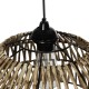 GLOBOSTAR® ARANCIA 205-0047 Boho Κρεμαστό Φωτιστικό Οροφής με Ντουί 1 x E27 AC 220-240V IP20 - Μπεζ - M35 x Π35 x Υ26cm