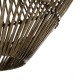 GLOBOSTAR® ARANCIA 205-0048 Boho Κρεμαστό Φωτιστικό Οροφής με Ντουί 1 x E27 AC 220-240V IP20 - Μπεζ - M46 x Π46 x Υ35cm