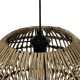 GLOBOSTAR® ARANCIA 205-0048 Boho Κρεμαστό Φωτιστικό Οροφής με Ντουί 1 x E27 AC 220-240V IP20 - Μπεζ - M46 x Π46 x Υ35cm