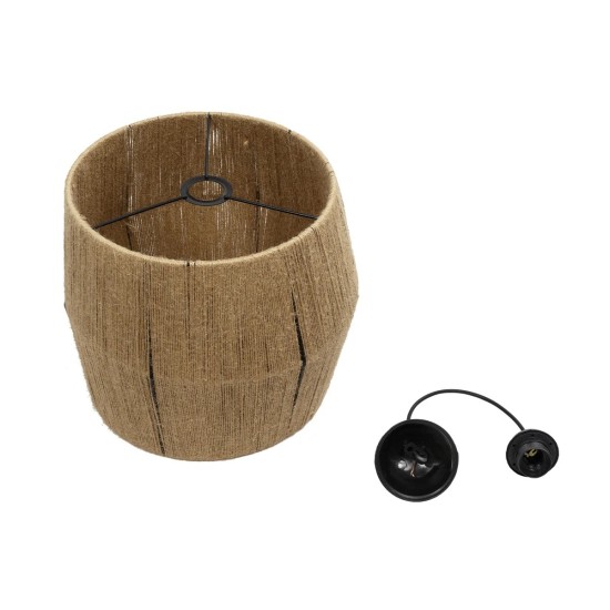 GLOBOSTAR® CONE 205-0057 Boho Κρεμαστό Φωτιστικό Οροφής με Ντουί 1 x E27 AC 220-240V IP20 - Μπεζ - M38 x Π38 x Υ34cm GLOBOSTAR® CONE 205-0057 Boho Κρεμαστό Φωτιστικό Οροφής με Ντουί 1 x E27 AC 220-240V IP20 - Μπεζ - M38 x Π38 x Υ34cm