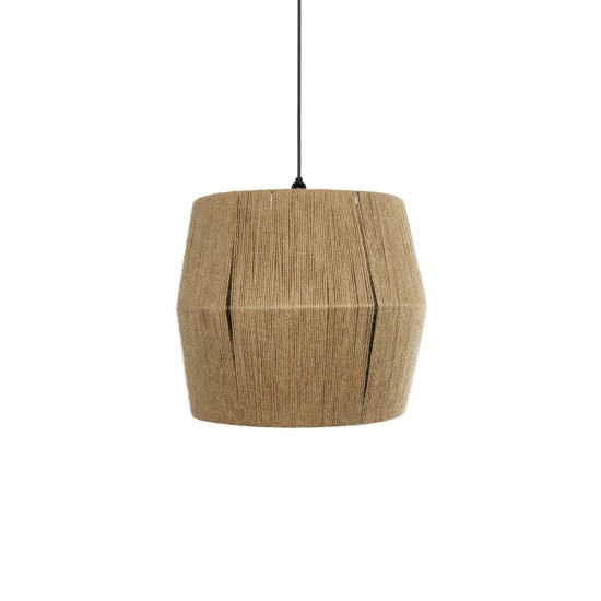 GLOBOSTAR® CONE 205-0057 Boho Κρεμαστό Φωτιστικό Οροφής με Ντουί 1 x E27 AC 220-240V IP20 - Μπεζ - M38 x Π38 x Υ34cm GLOBOSTAR® CONE 205-0057 Boho Κρεμαστό Φωτιστικό Οροφής με Ντουί 1 x E27 AC 220-240V IP20 - Μπεζ - M38 x Π38 x Υ34cm