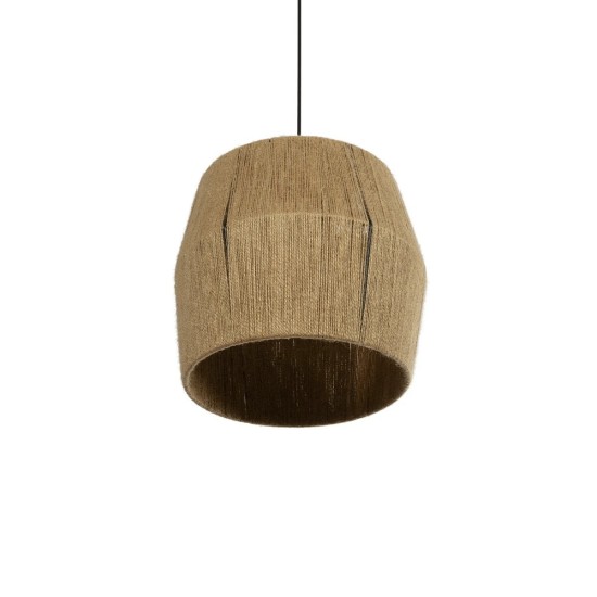 GLOBOSTAR® CONE 205-0057 Boho Κρεμαστό Φωτιστικό Οροφής με Ντουί 1 x E27 AC 220-240V IP20 - Μπεζ - M38 x Π38 x Υ34cm GLOBOSTAR® CONE 205-0057 Boho Κρεμαστό Φωτιστικό Οροφής με Ντουί 1 x E27 AC 220-240V IP20 - Μπεζ - M38 x Π38 x Υ34cm