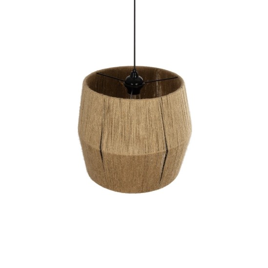 GLOBOSTAR® CONE 205-0057 Boho Κρεμαστό Φωτιστικό Οροφής με Ντουί 1 x E27 AC 220-240V IP20 - Μπεζ - M38 x Π38 x Υ34cm GLOBOSTAR® CONE 205-0057 Boho Κρεμαστό Φωτιστικό Οροφής με Ντουί 1 x E27 AC 220-240V IP20 - Μπεζ - M38 x Π38 x Υ34cm