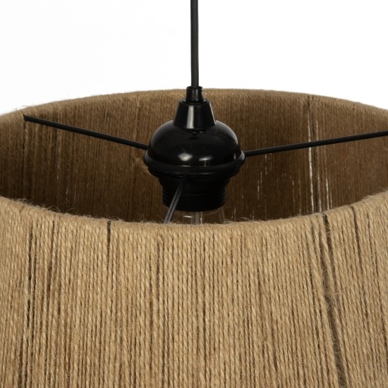 GLOBOSTAR® CONE 205-0057 Boho Κρεμαστό Φωτιστικό Οροφής με Ντουί 1 x E27 AC 220-240V IP20 - Μπεζ - M38 x Π38 x Υ34cm GLOBOSTAR® CONE 205-0057 Boho Κρεμαστό Φωτιστικό Οροφής με Ντουί 1 x E27 AC 220-240V IP20 - Μπεζ - M38 x Π38 x Υ34cm